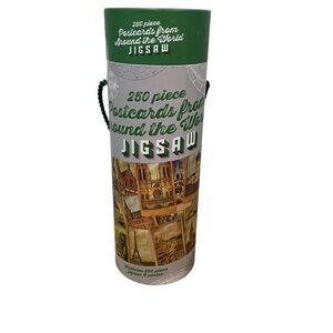 Postcards From Around the World Jigsaw Puzzle. 250 pieces. New Unopened